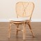 Baxton Studio Nadira Modern Bohemian Natural Brown Finished Rattan Dining Chair 205-12674 - alternate 3